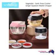 Kitchen Multi-Functional Food Mincer, Onion, Garlic, Meat Manual Slicer Blender