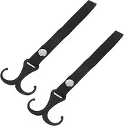 Veemoon 2 Pcs Sturdy Walker Hook Hanger for Diaper Bags Shopping Carts Strollers and Bikes Non Puncture Clips for Easy Access and Organizing Personal Items