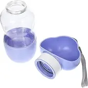Yardwe Dog Water Bottle with Food Container Portable Puppy Water Dispenser for Outdoor Activities Easy to Use Design for Fresh Water and Food for Travel and Hiking