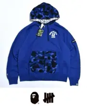 Bape X Undftd Color Camo Relaxed Zip Hoodie 2Xl A Bathing Ape Undefeated