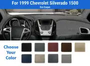 Dashboard Dash Mat Cover for 1999 Chevrolet Silverado 1500 (Poly Carpet)