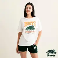 在飛比找momo購物網優惠-【Roots】Roots 女裝- RBA短袖T恤(白色)