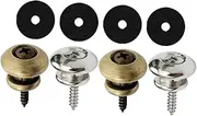 Levemolo Guitar Strap Button Strap Locking System for Acoustic and Electric Guitars