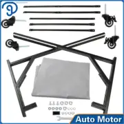 Hard Top Stand Cart Rack & Dust Cover For Mercedes SL320 SL500 560SL SL600