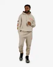 Men's Alpha IndustriesPatch Essential Hoodie And Pant Set Size L