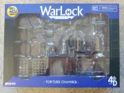 WarLock Tiles: Torture Chamber - painted miniatures set D&D dungeon WizKids NEW