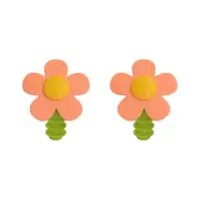 2x Vigar Flower Power Silicone Bottle Stopper Wine/Liquor Sealer Cork Assorted