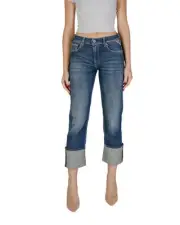 Replay Anny Cropped Jeans Women Blue