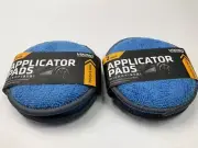 (2) Viking 829300 5" Polishing Buffing Applicator Pad Bonnet For Wax