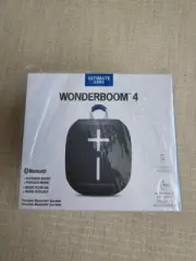 Ultimate Ears (UE) Wonderboom 4 (Active Black) Brand New &Sealed (FREE DELIVERY)