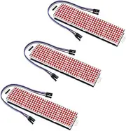 3PCS MAX7219 Dot LED Matrix MCU 8x32 Control LED Display Modul Driver (red)