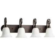 Quorum International 5154-4-186 Bryant Bathroom Vanity Light Oiled Bronze