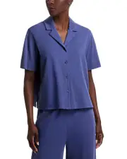 Eileen Fisher Notch Collar Shirt