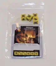 DC Dice Masters War of Light * MONGUL * Set RARE Uncommon CUR + 4 DICE