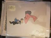 Back to the Future Series Animation Production Cel Universal Studios COA #19
