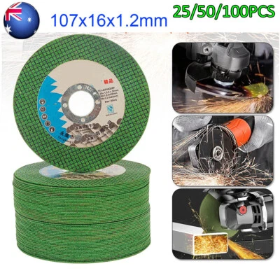100mm Cut Off Wheels Thin 4" For Angle Grinder Metal & Steel Cutting Disc Wheel