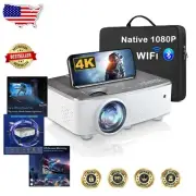 High Lumens 9500 WiFi Bluetooth Projector for Stunning Home Theatre Experiences