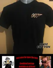 Cool Retro Movie Shirt - 007 James Bond