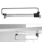 Space Saving Extending Cabinet Organizer Clothes Hanger Closet Rod Clothes Rod