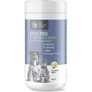 Pet Health Pros XL Chlorhexidine Wipes for Dogs - Pet Cleaning Wipes - 60 CT