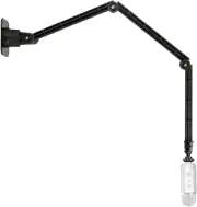 Microphone Wall Mount, Ceiling Holder Stand compatible 40.5 inches, Black