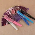 Plastic Folding Fan Chinese Style Hand Held Fan New Dance Fan Craft