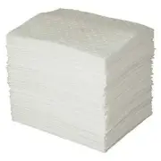 Brady Absorb Pad,Oil-Based Liquids,White,PK50 OP100-2 Brady OP100-2 15 in x 19