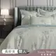 Tonia Nicole 東妮寢飾 綠絲繡100%高紗支長纖細棉印花被套床包組(雙人)-活動品