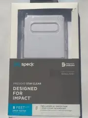 Speck Presidio Stay Clear Series Case for Samsung Galaxy S10+ Plus - Clear
