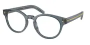 Prada PR A14VF Asian Fit 17T1O1 Men's Glasses Blue Size 52 - Private Health Rebate - Blue Light Block Available