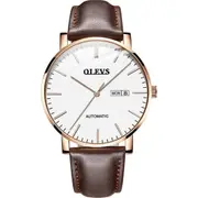 Men Business Ultra-Thin Waterproof Automatic Mechanical Watch