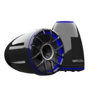 Wet Sounds REV 12 HD 12" Tower Speakers, 400W RMS, Black, Pair