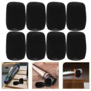 12 Pcs Microphone Sponge Cover Accessories Mesh Grille Head Foam Covers