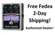New Electro-Harmonix EHX Holy Grail Max Reverb Guitar Effects Pedal