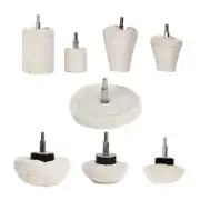 Buffing Wheel for Drill,8 pcs Buffing Pad Polishing Wheel Kits,Wheel Shaped P...