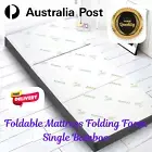 Giselle Bedding Folding Foam Portable Bamboo and Fabric Mattress