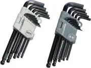 Hex Key Allen Wrench Set with Ball End - Set of 26
