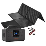 Voltx 1800W Power Station+ 200W solar Panel mat+ mc4 to dc5521cable