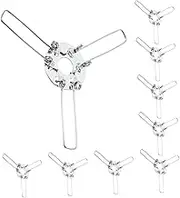 OSALADI 24pcs Lampshade Spring Clips DIY Lamp Installation Parts Ceiling Light Accessories Sturdy Lampshade Holders Multi-Functional Support Buckles