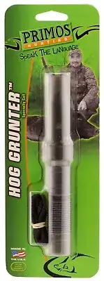 Primos PS320 Grunter Grunter Call Hog Sounds Attracts Hog Gray Plastic