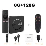 Q10 Android13 8K HDR10+ Smart TV Box Allwinner H313 128G Dual Wifi BT5.0 Set Top