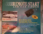 NEW Audiovox AARS-5CS Remote Start Starter + Car Finder 2 Transmitters Universal