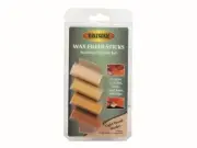 Briwax - Wax Filler Sticks Light Wood Shades (Pack 4)