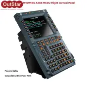 WINWING A3XX MCDU Flight Control Panel for Toliss Fenix Game Simulator #sz