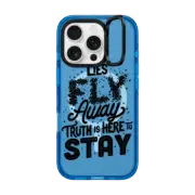 iPhone 16 Pro Impact Ring Stand Case MagSafe Compatible Lies Fly Away Truth is Here to Stay