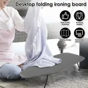 Tabletop Ironing Board Foldable Small Ironing Board with Hook Portable xiCds