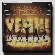 DEF LEPPARD Yeah! COASTER Custom Ceramic Tile Album Cover Barware