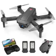 AUOSHI Mini Foldable Drone, 1080P HD FPV Camera Wifi RC Quadcopter Voice/Gesture