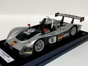 1/18 Maisto Audi R8R 1999 24 Hours of LeMans car #8 on Leather Base AB10101