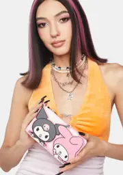 [Loungefly] Sanrio My Melody & Kuromi Flap Wallet